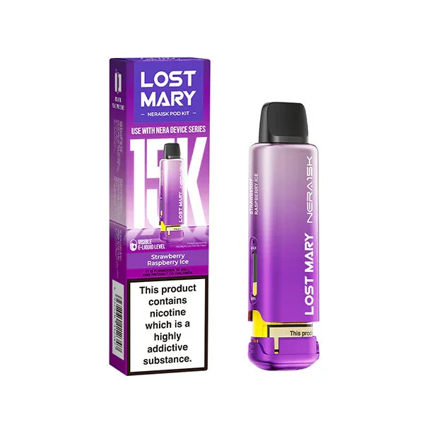 LOST MARY NERA FULLVIEW 30K PRE-FILLED POD KIT BUNDLE