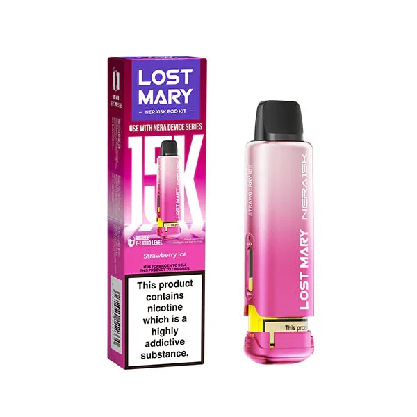 LOST MARY NERA FULLVIEW 30K PRE-FILLED POD KIT BUNDLE