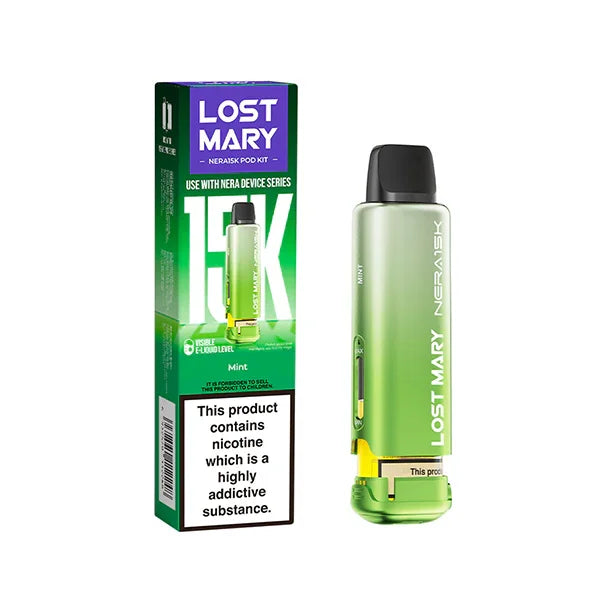 LOST MARY NERA FULLVIEW 30K PRE-FILLED POD KIT BUNDLE