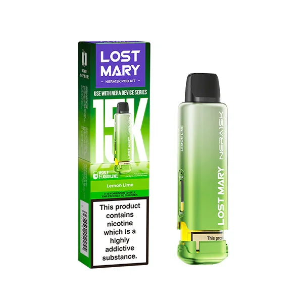 LOST MARY NERA FULLVIEW 30K PRE-FILLED POD KIT BUNDLE