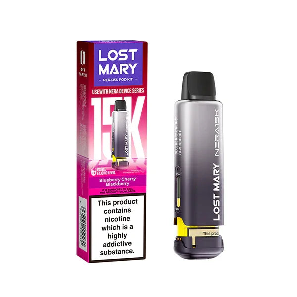 LOST MARY NERA FULLVIEW 30K PRE-FILLED POD KIT BUNDLE