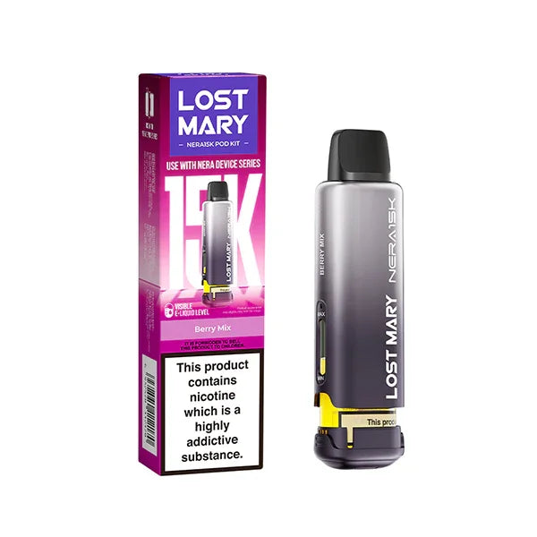 LOST MARY NERA FULLVIEW 30K PRE-FILLED POD KIT BUNDLE