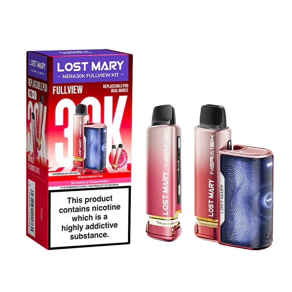 LOST MARY NERA FULLVIEW 30K PRE-FILLED POD KIT BUNDLE