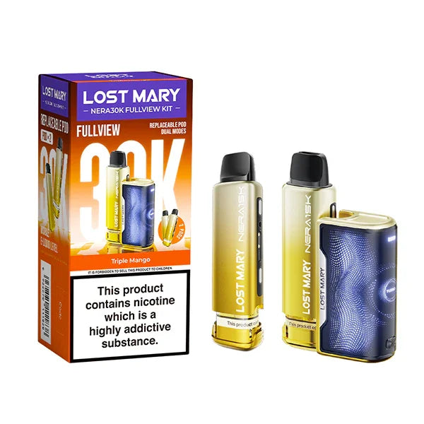 LOST MARY NERA FULLVIEW 30K PRE-FILLED POD KIT BUNDLE