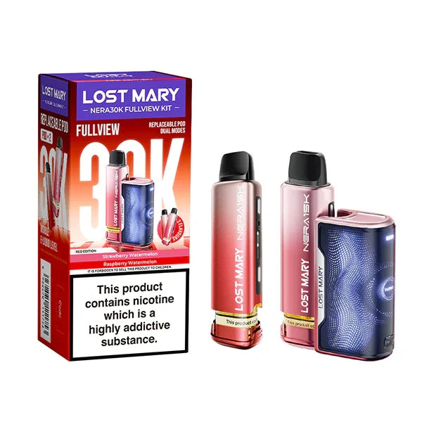 LOST MARY NERA FULLVIEW 30K PRE-FILLED POD KIT BUNDLE