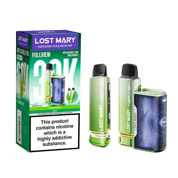 LOST MARY NERA FULLVIEW 30K PRE-FILLED POD KIT BUNDLE