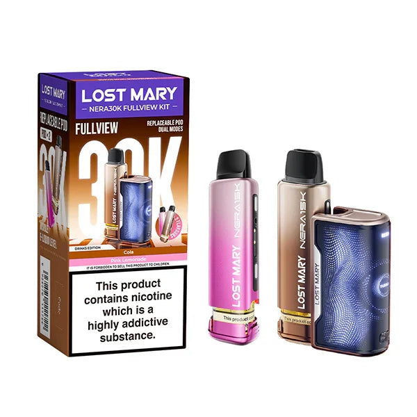 LOST MARY NERA FULLVIEW 30K PRE-FILLED POD KIT BUNDLE