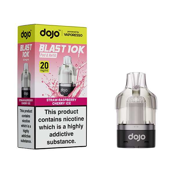 Vaporesso Dojo Blast 10k | 30k Prefilled Replacement Pods