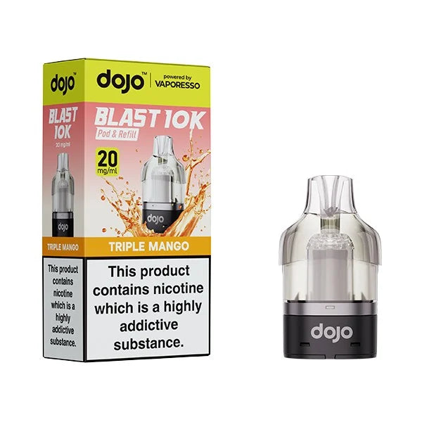 Vaporesso Dojo Blast 10k | 30k Prefilled Replacement Pods