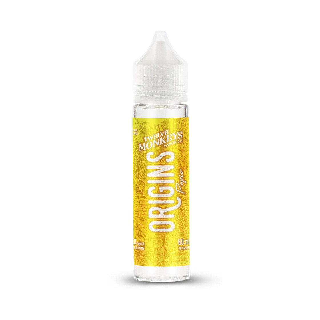 PINEAPPLE - PAPIO 65VG - 50ML SHORT FILL BY TWELVE MONKEYS