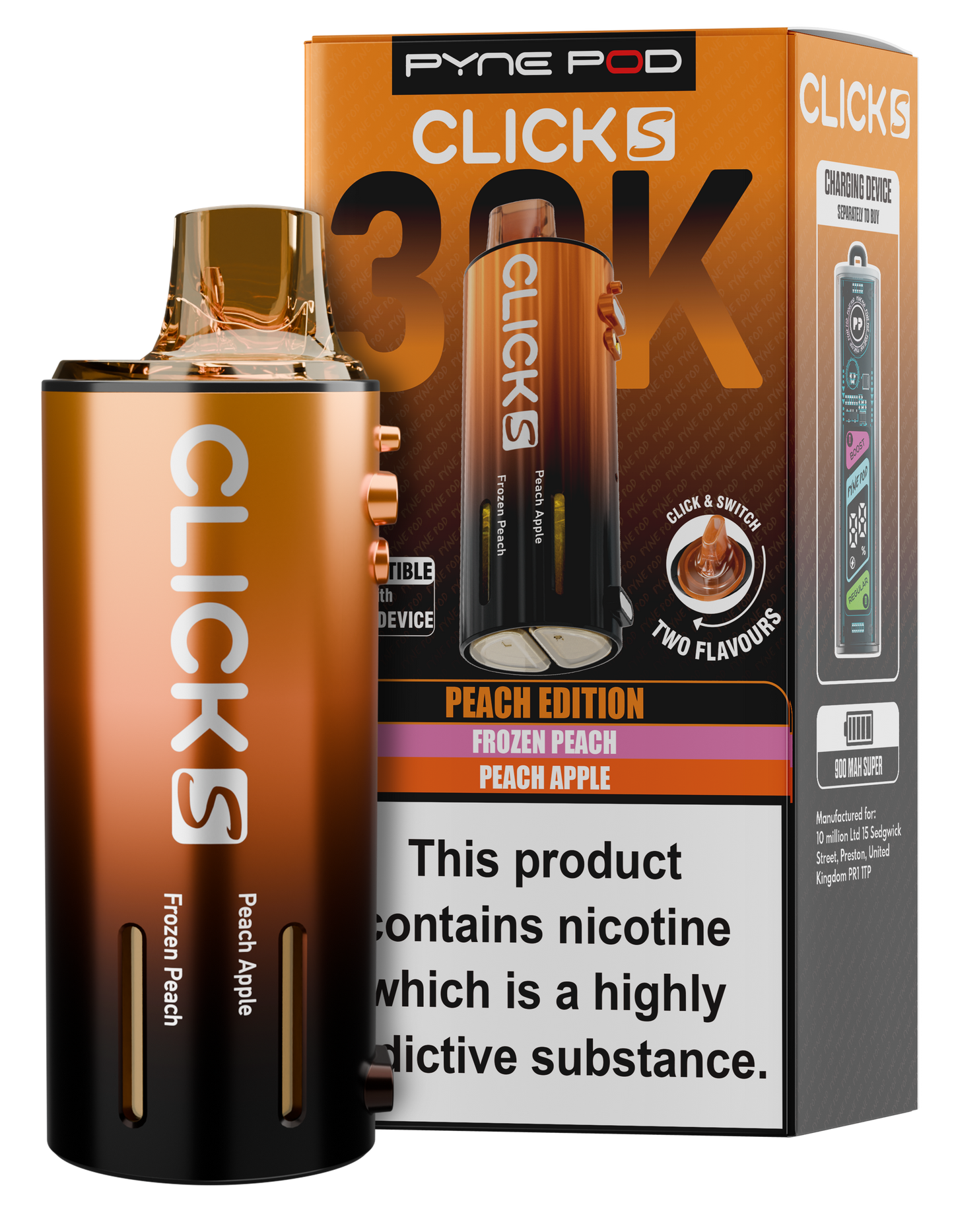 Pyne Pod Click S 30K Refill Pod