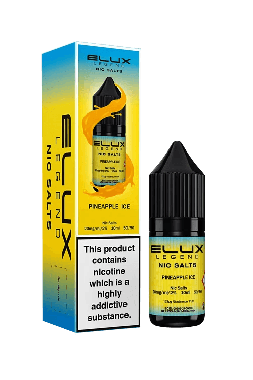 PINEAPPLE ICE 10ML NIC SALT BY ELUX LEGEND 10MG(1%) | 20MG(2%)