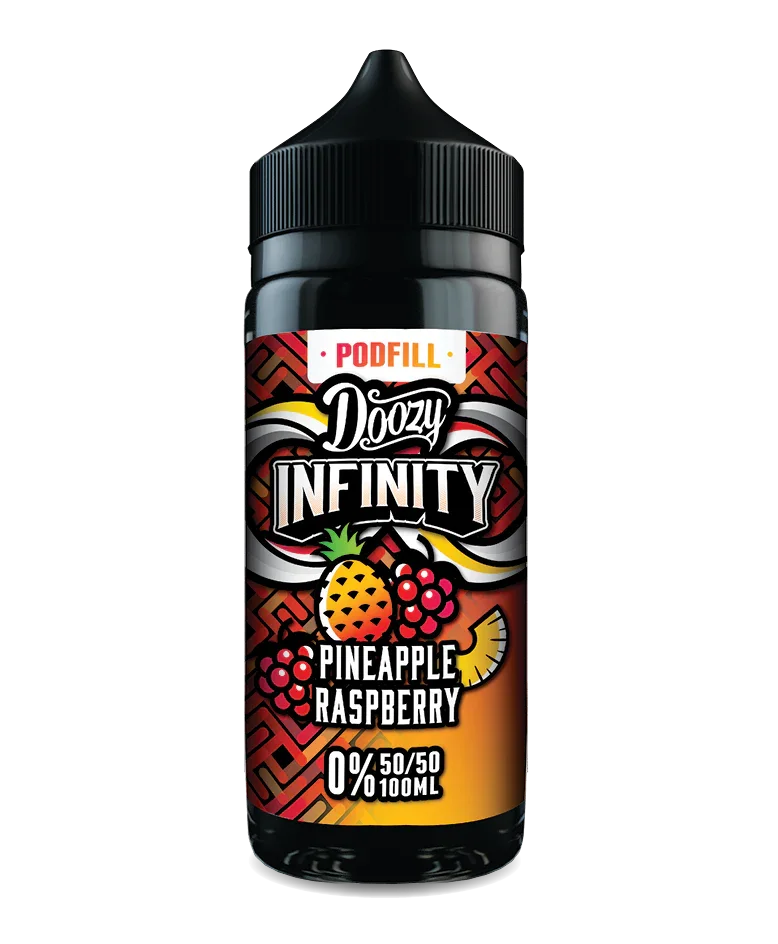 Doozy Infinity Pineapple Raspberry E-Liquid Shortfill 50/50