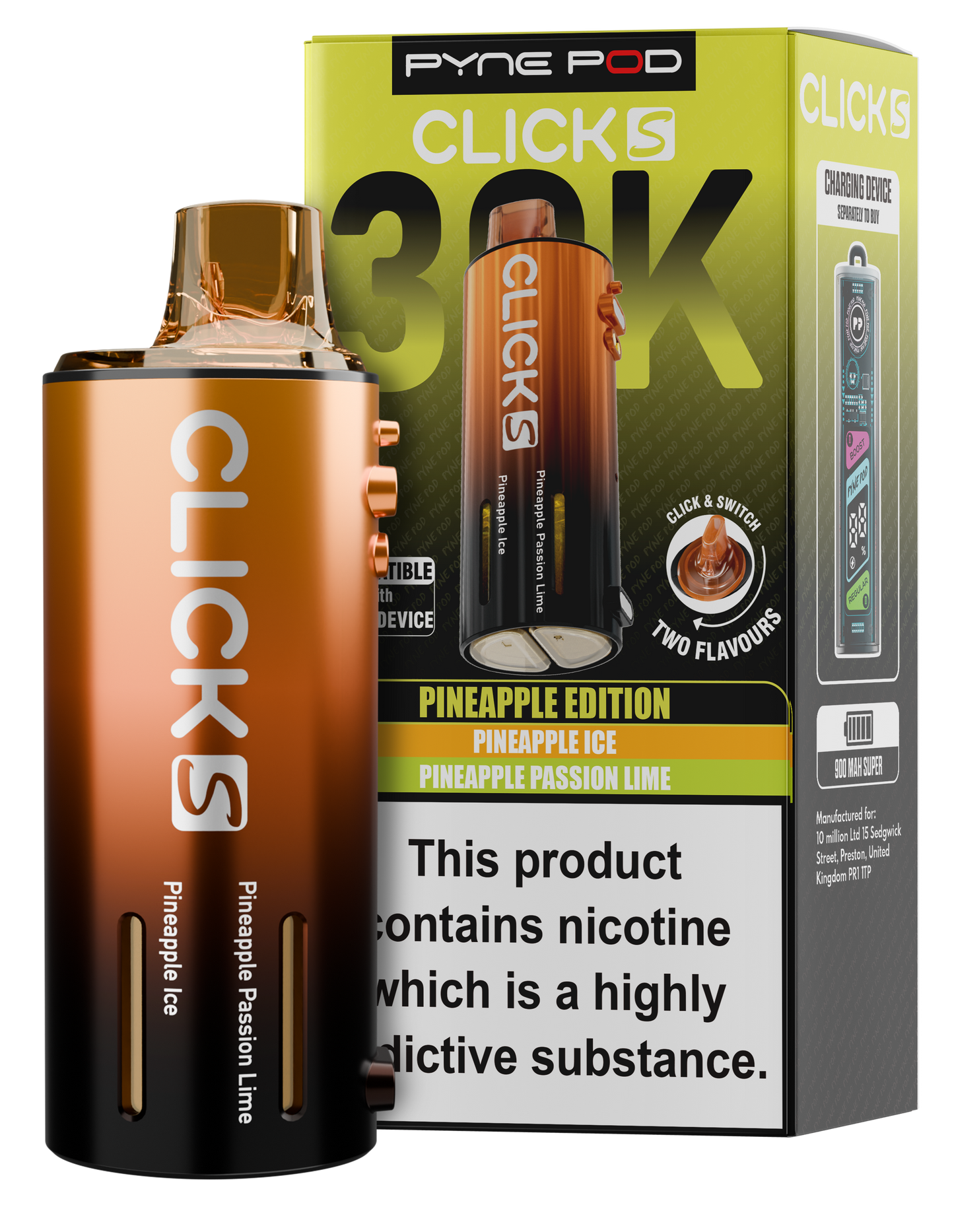 Pyne Pod Click S 30K Refill Pod