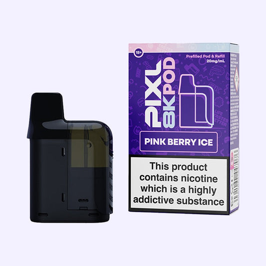 Pink Berry Ice Pixl 8000 Pod