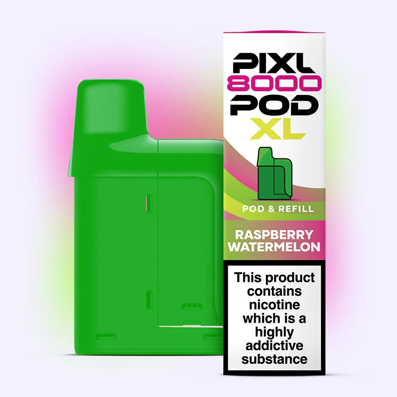 PIXL 8000 RASPBERRY WATERMELON VAPE POD - 20mg