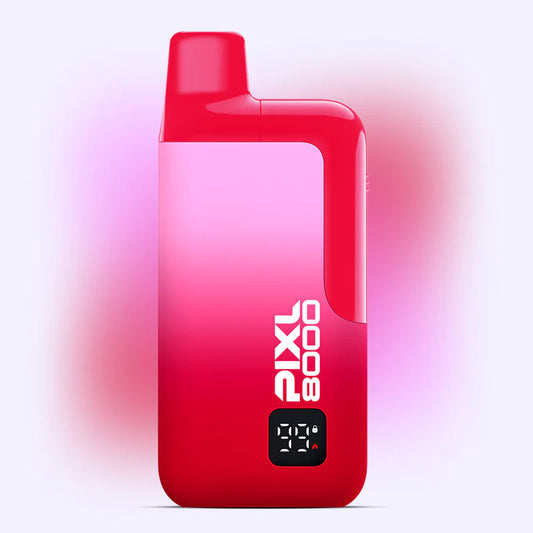 PIXL 8000 SAKURA RASPBERRY PRE-FILLED VAPE KIT - 20mg
