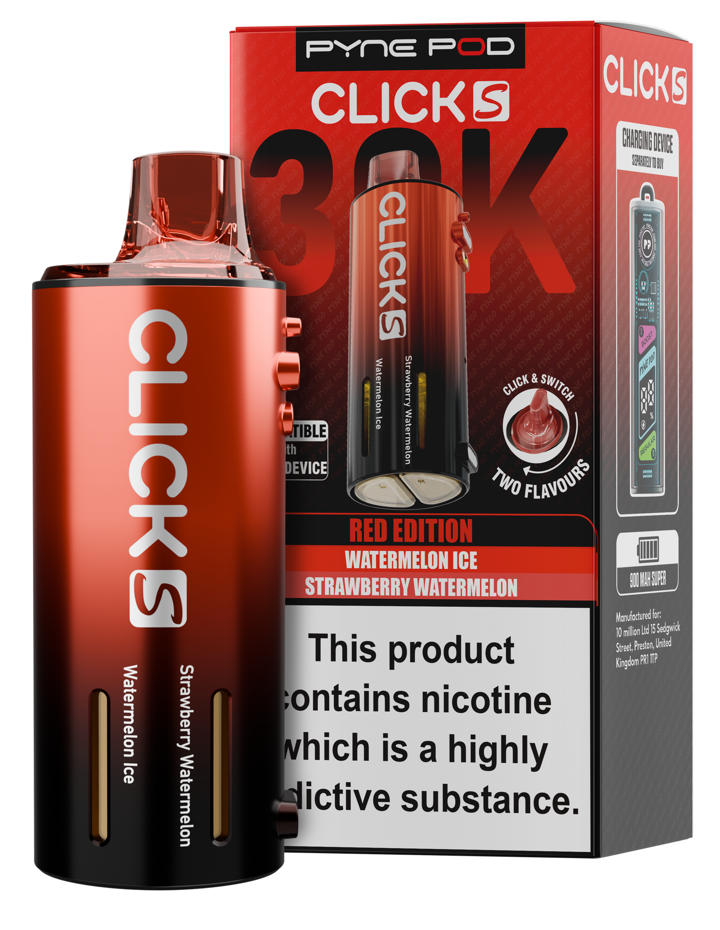 Pyne Pod Click S 30K Refill Pod