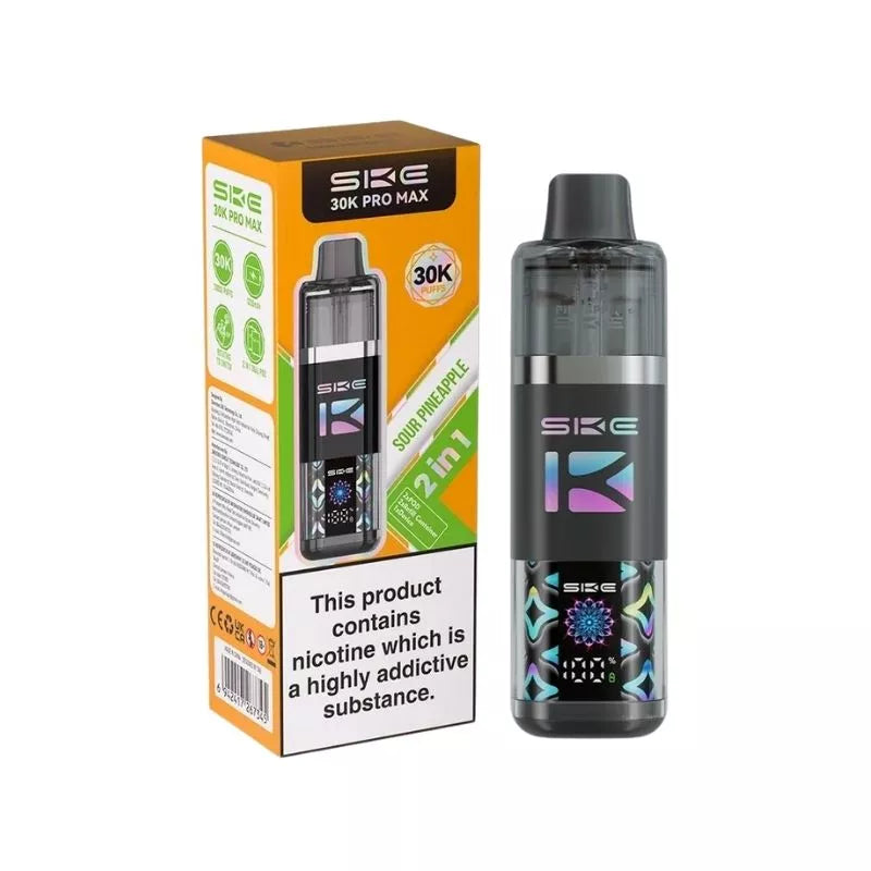SKE Bar 30K Pod Kit - SOUR PINEAPPLE ICE