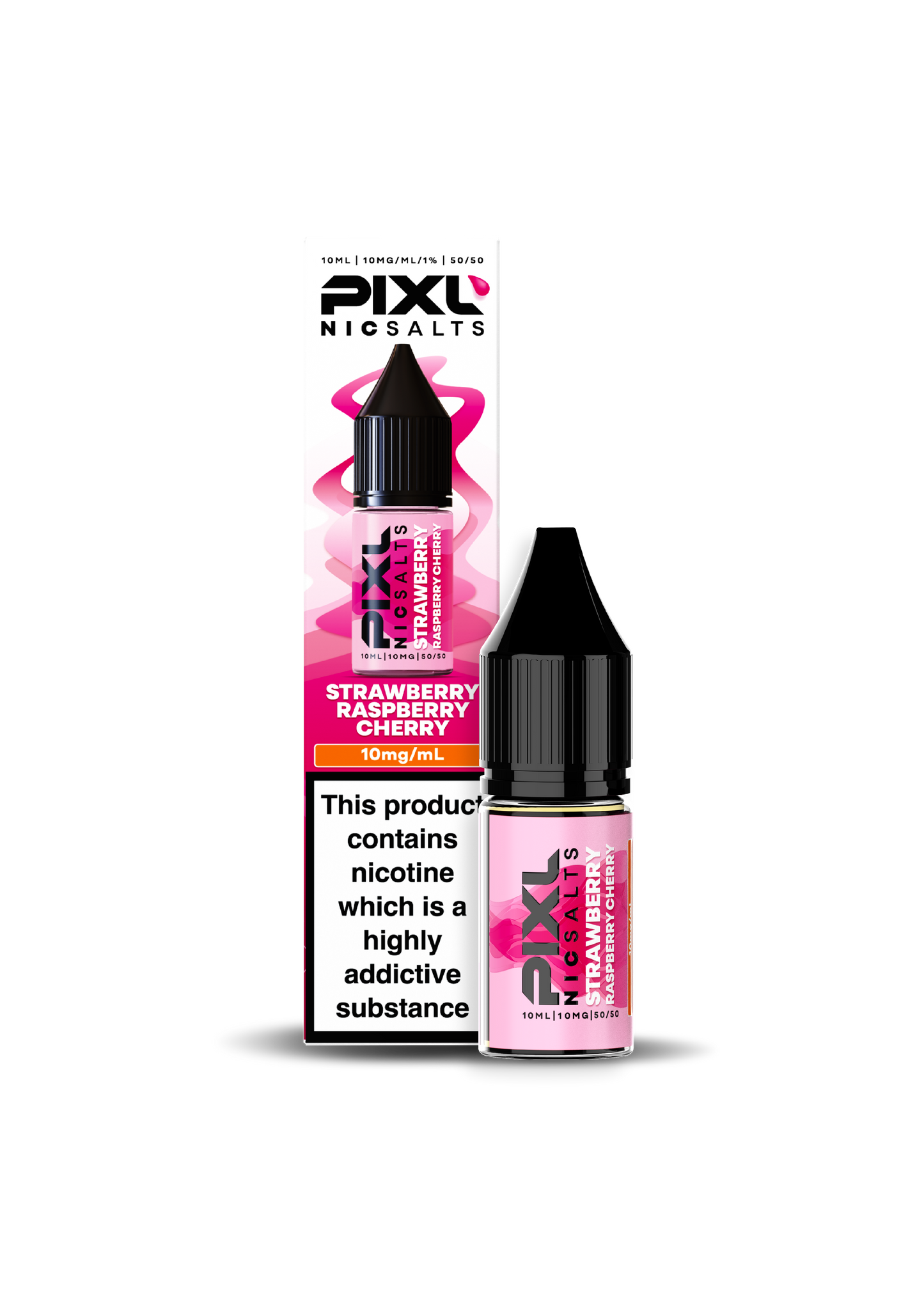 Strawberry Raspberry Cherry E-Liquid by Pixl Nic Salts