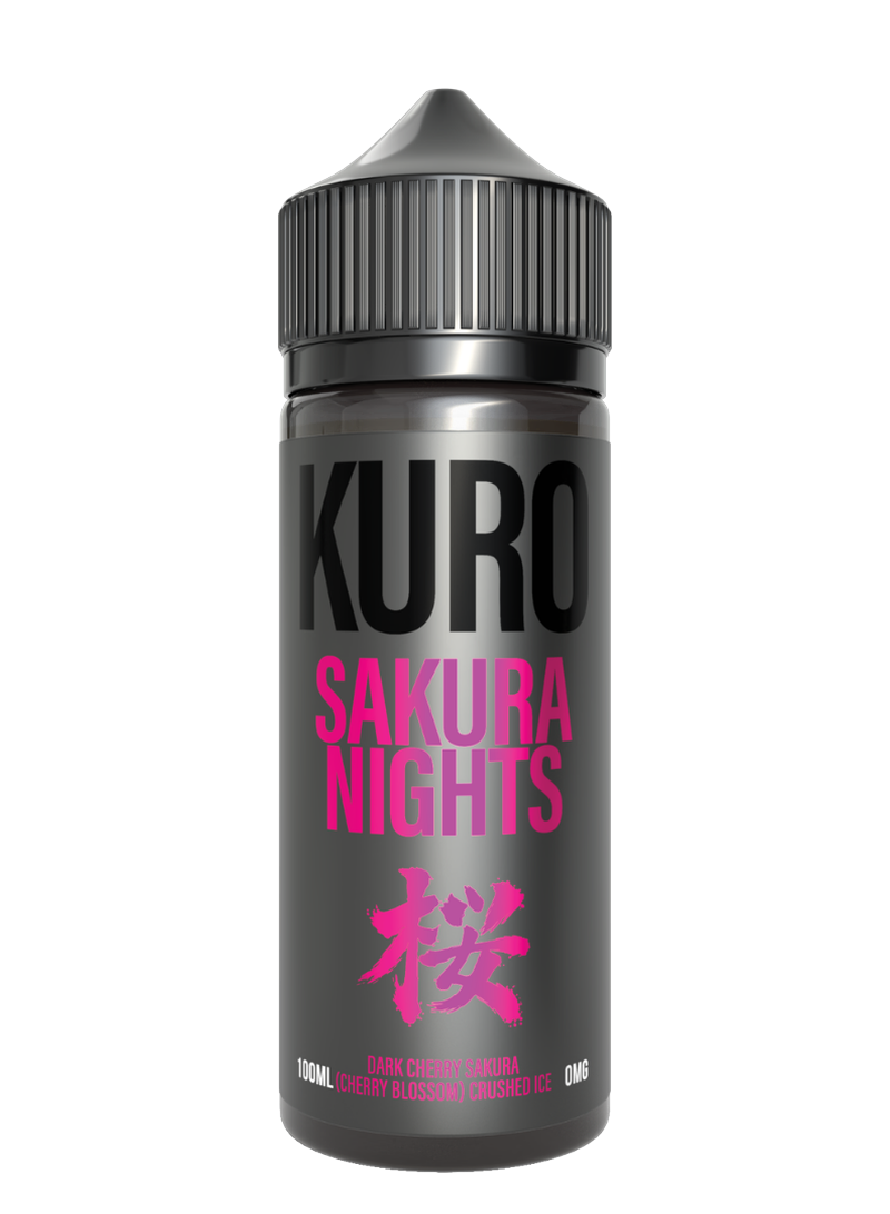 Kuro / SAKURA NIGHTS 桜 100ml Shortfill