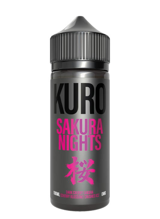 Kuro / SAKURA NIGHTS 桜 100ml Shortfill
