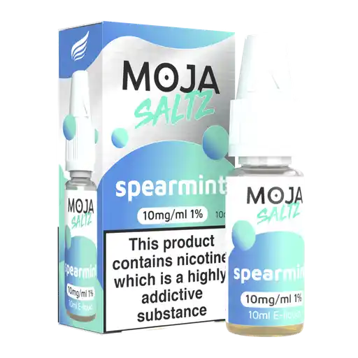 SPEARMINT - 10ML NIC SALT BY MOJA SALTZ 10MG(1%) | 20MG(2%)