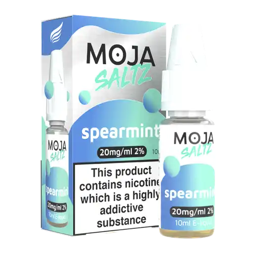 SPEARMINT - 10ML NIC SALT BY MOJA SALTZ 10MG(1%) | 20MG(2%)
