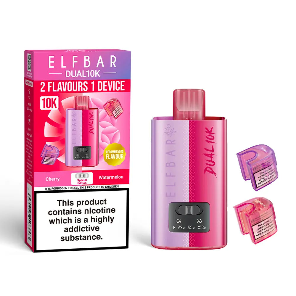 SPECIAL EDITION - ELF BAR DUAL 10K DISPOSABLE VAPE - 20MG(2%)