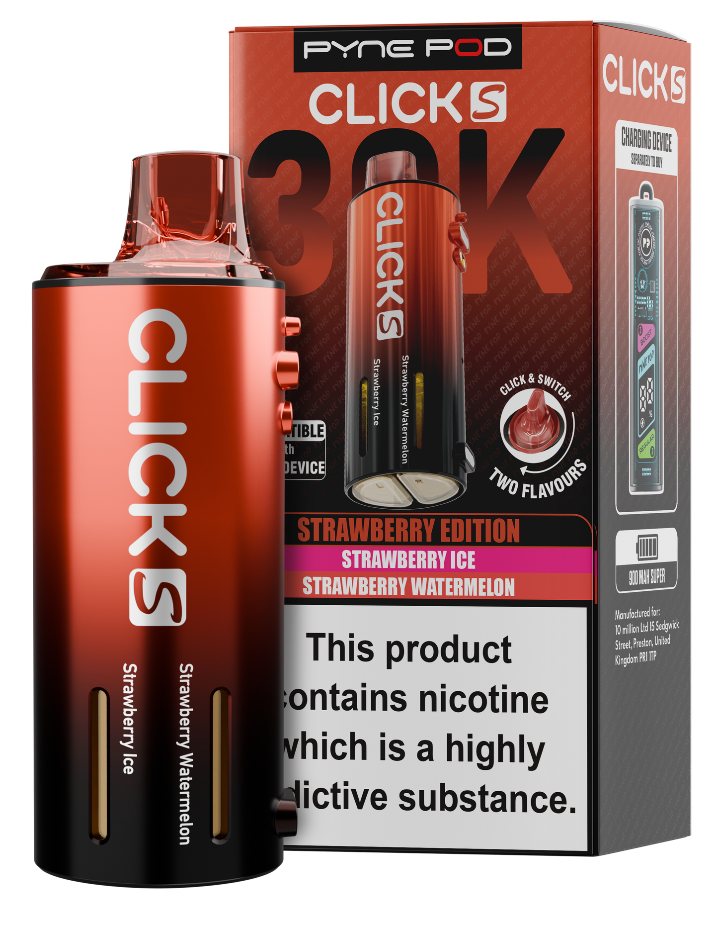 Pyne Pod Click S 30K Refill Pod