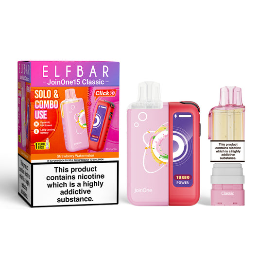 Elfbar Joinone 15 Classic Prefilled Kit - Strawberry Watermelon