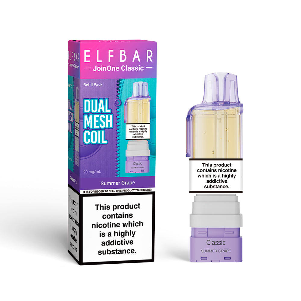 Elf Bar JoinOne Classic Prefilled Pod + Refill Container