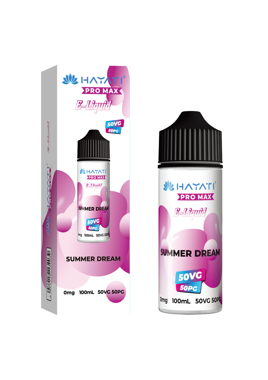 SUMMER DREAM - HAYATI PRO MAX 100ML SHORT FILL - 50/50PG/VG E-LIQUID