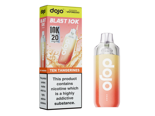 Ten Tangerines - Vaporesso Dojo Blast 10K Prefilled Pod Kit