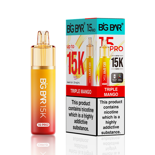 Triple Mango Big Bar 15000 Pro Prefilled Vape Kit