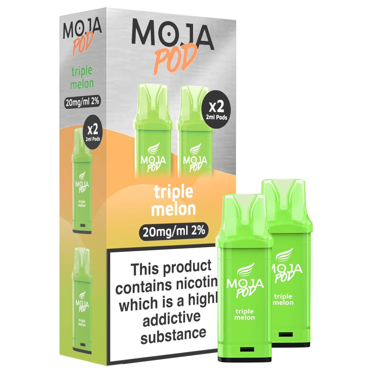 Moja Pod Refills NEW TWIN PACKS (NEW)