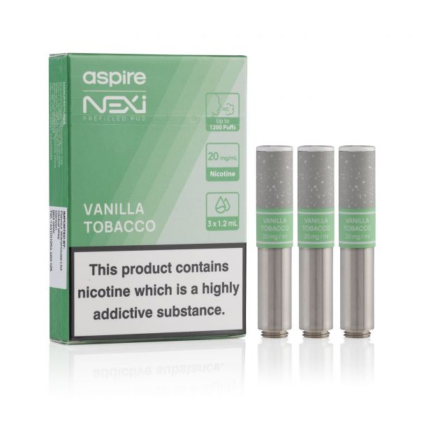 VANILLA TOBACCO NEXI ONE CARTRIDGES - PACK OF 3