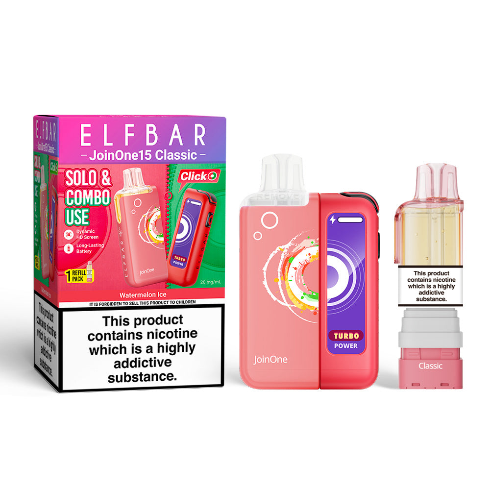 Elfbar Joinone 15 Classic Prefilled Kit - Watermelon Ice