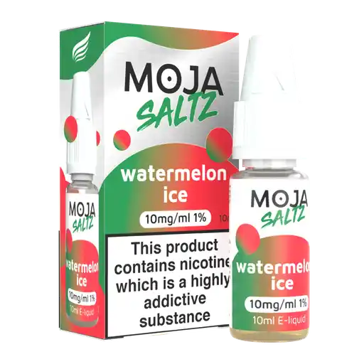 WATERMELON ICE - 10ML NIC SALT BY MOJA SALTZ 10MG(1%) | 20MG(2%)