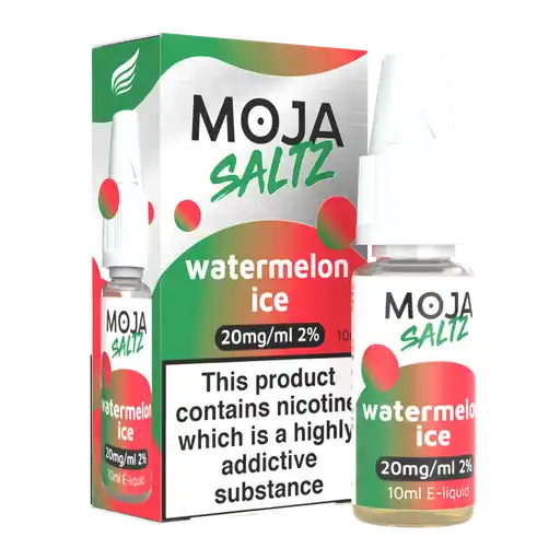 WATERMELON ICE - 10ML NIC SALT BY MOJA SALTZ 10MG(1%) | 20MG(2%)