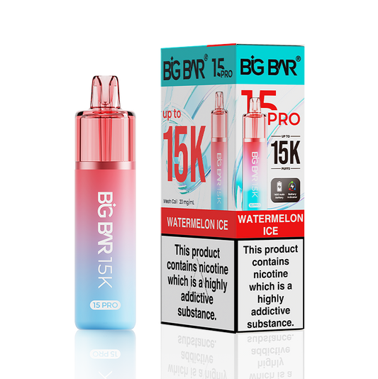 Watermelon Ice Big Bar 15000 Pro Prefilled Vape Kit