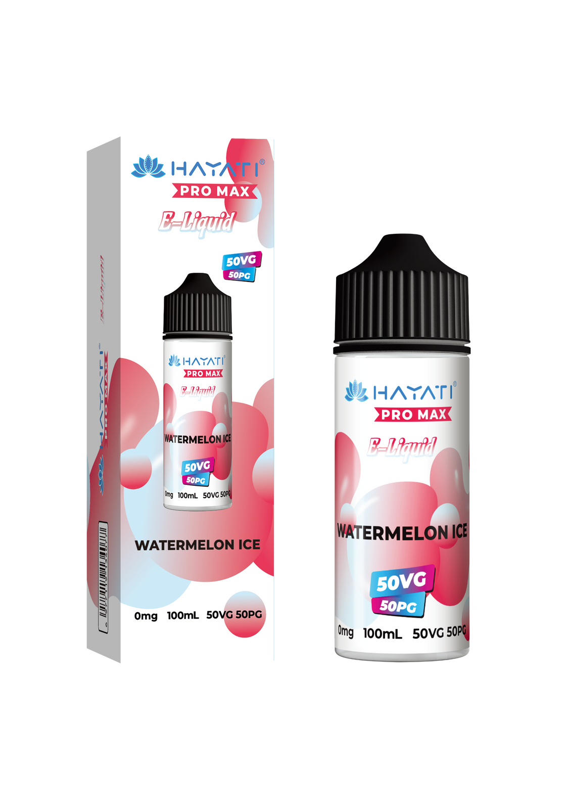 WATERMELON ICE - HAYATI PRO MAX 100ML SHORT FILL - 50/50PG/VG E-LIQUID