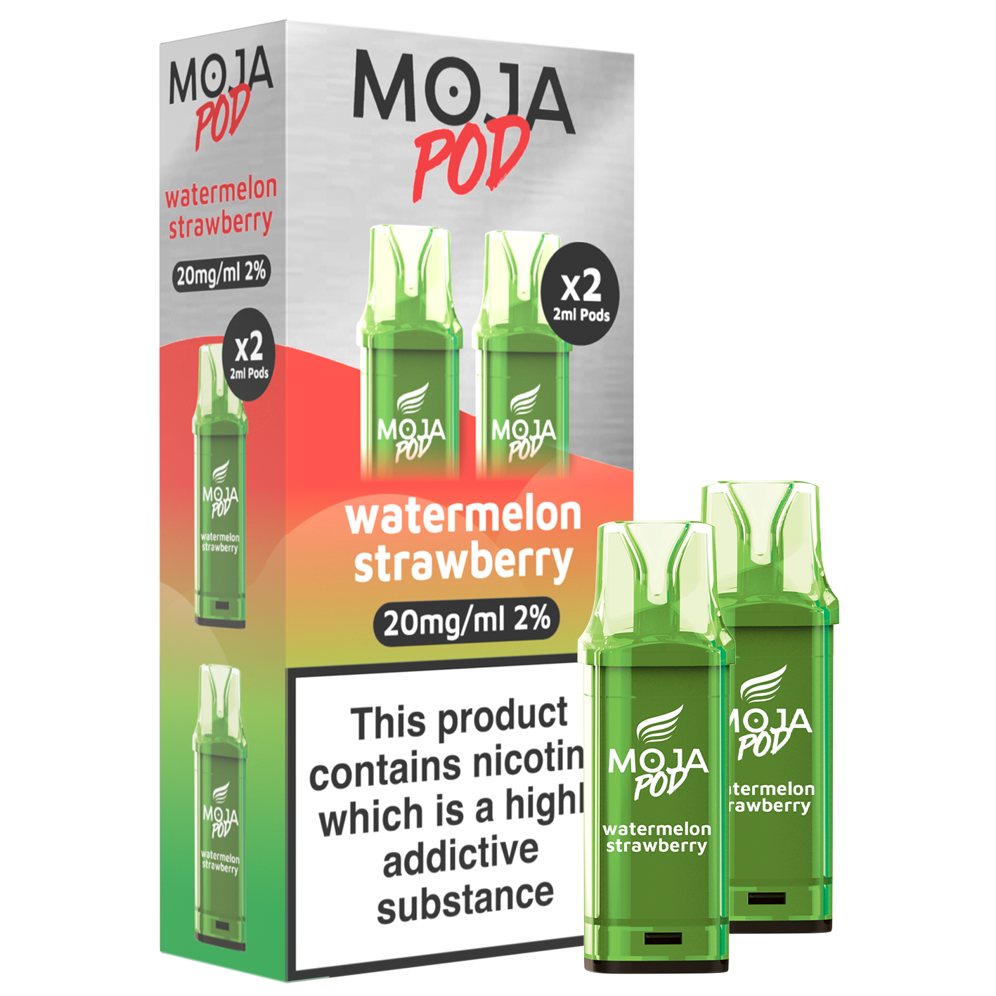 Moja Pod Refills NEW TWIN PACKS (NEW)