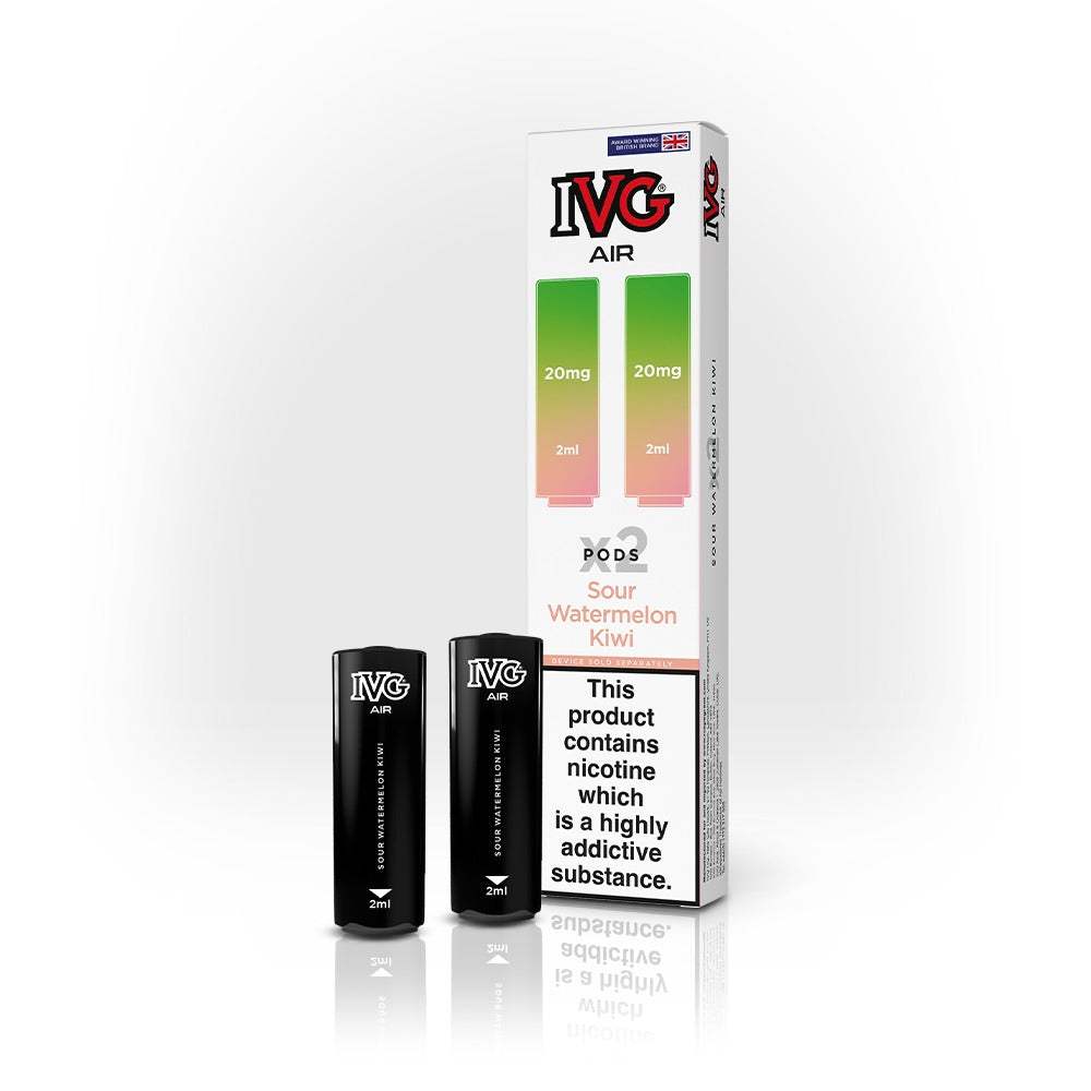 SOUR WATERMELON KIWI IVG AIR 4IN1 PODS