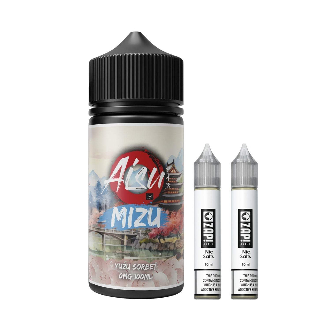 AISU MIZU YUZU SORBET 100ML SHORT FILL E-LIQUID BY ZAP!