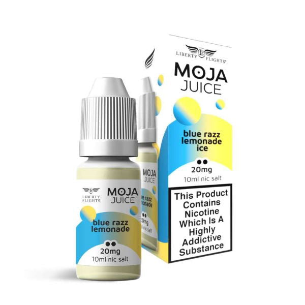 BLUE RAZZ LEMONADE ICE - 10ML NIC SALT BY MOJA JUICE 10MG(1%) | 20MG(2%)