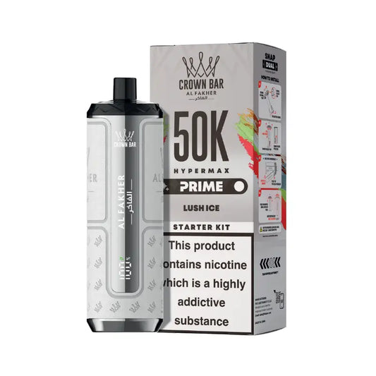 Al Fakher Hypermax Prime 50K Prefilled Pod Kit - Lush Ice