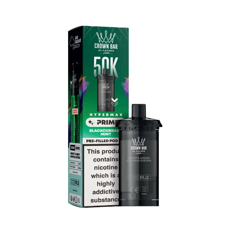 Al Fakher 50K Hypermax Prime Refill Pod - Blackcurrant Mint