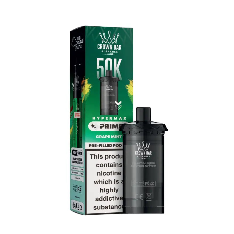 Al Fakher 50K Hypermax Prime Refill Pod - Grape Mint