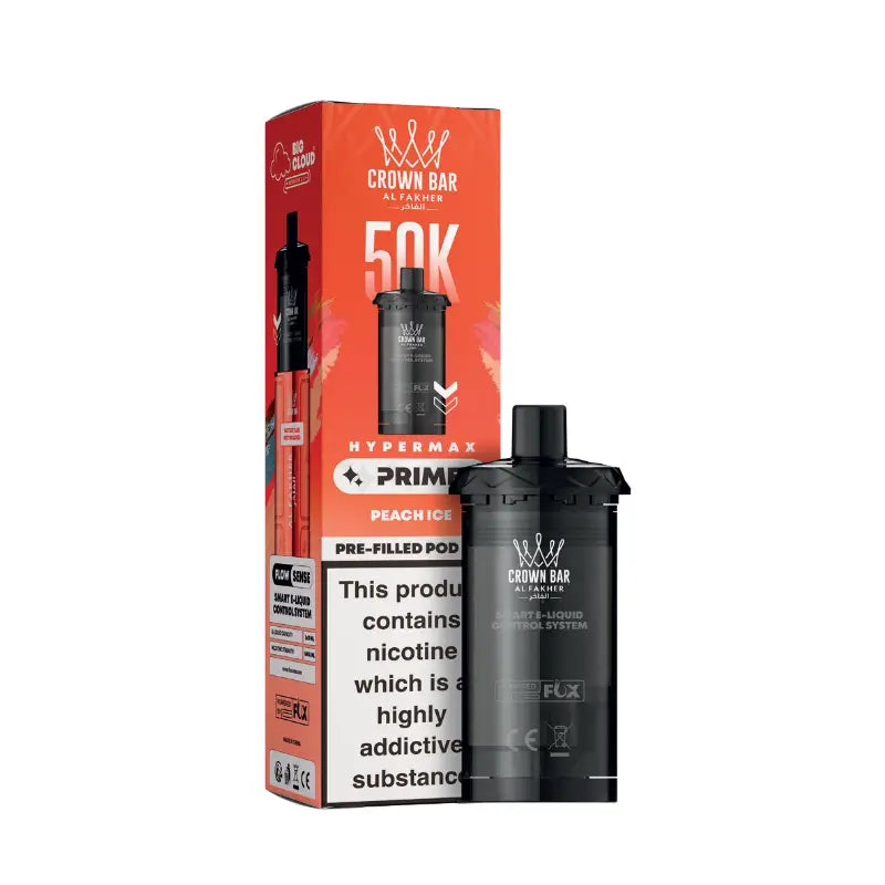 Al Fakher 50K Hypermax Prime Refill Pod - Peach Ice